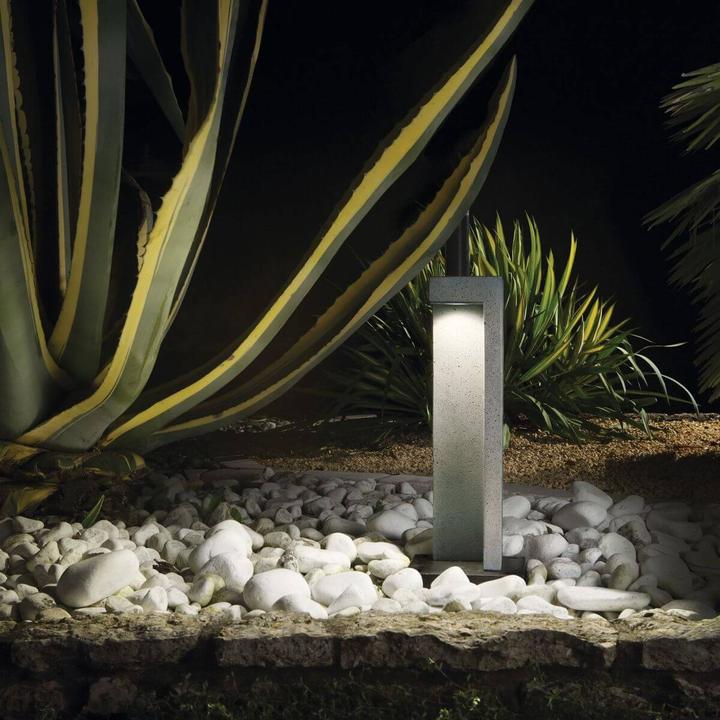 Image du produit Ideal lux TITANO LED Lampadaire 9W Granit IP55 blanc chaud 246994 (500 lm)