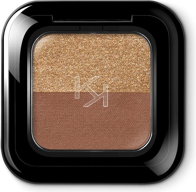 KIKO Milano Bright Duo Eyeshadow (04 Universal Beige / Warm Gold)