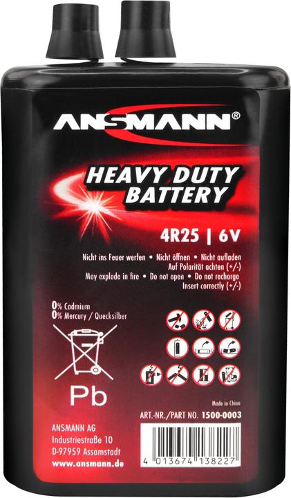 Produktbild Ansmann 4R25 Federkon (1 Stk., 4R25, 9000 mAh)