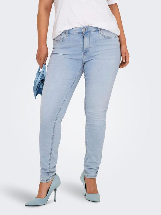 Produktbild Only CARWILLY Mittlere Taille Skinny Fit Jeans Skinny Jeans (W52/L32)