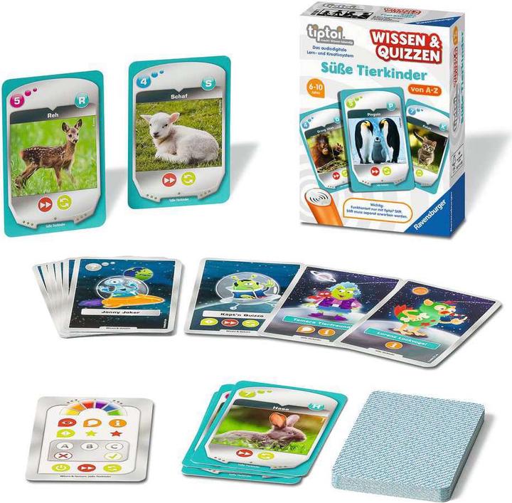 Actual product image tiptoi Knowledge & Quizzes - Sweet animal children (German)