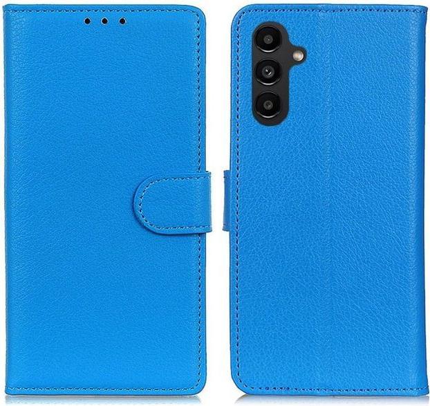 Produktbild MU Classic Litchi Leder Bookcover Series (Samsung Galaxy A14 5G, Samsung Galaxy A14)