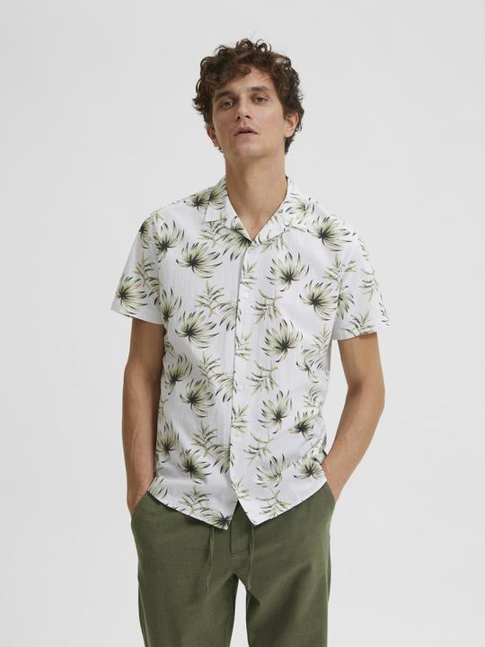 Image du produit Selected Homme Chemise cubaine en lin (M)