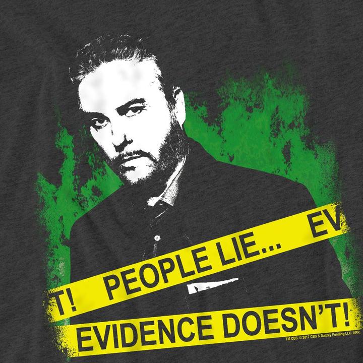 Actual product image Csi: NY Unisex Adult People Lie T-Shirt (S)