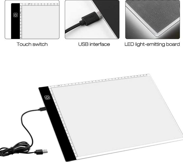Produktbild I Am Creative LED Zeichenbrett (46 x 34 cm)