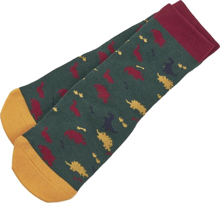 Actual product image Tikaboo Childrens/Kids Dinosaur Long Length Socks (25 - 31)