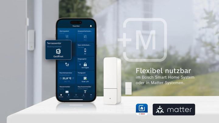 Produktbild Bosch Smart Home Tür-/Fensterkontakt II (+M)