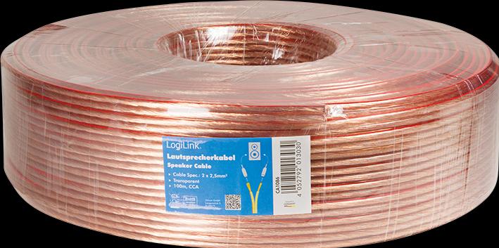 Image du produit LogiLink CA Câble de haut-parleur (100 m, 2.50 mm²² mm)
