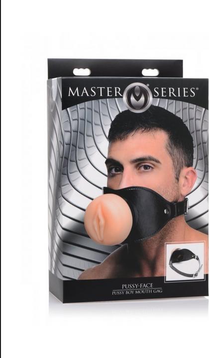 Actual product image Master Series Pussy Face Vagina Gag
