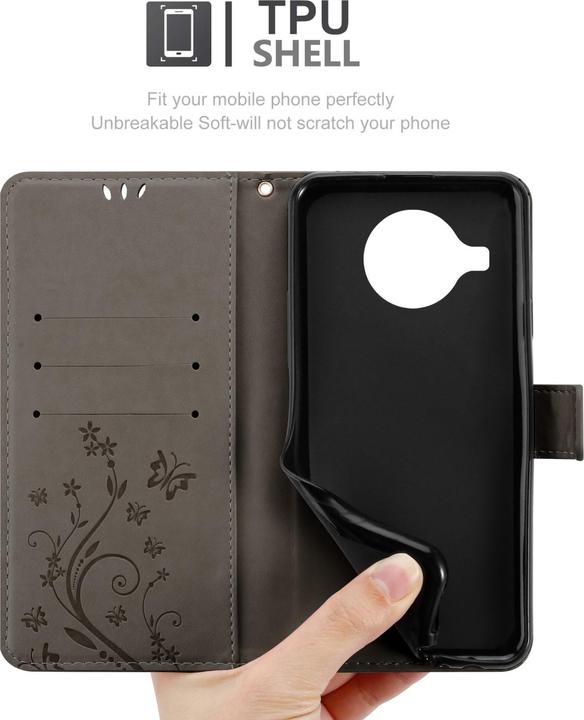 Actual product image Cadorabo Flower Book cover (Nokia X20, Nokia X10)