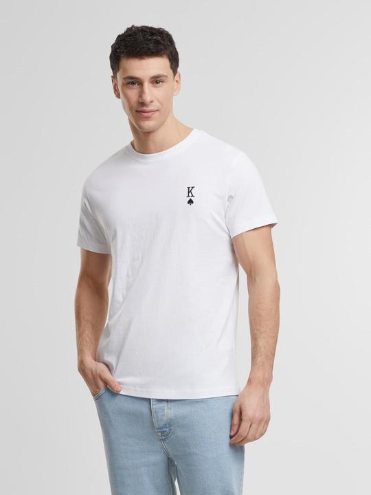 Actual product image Miss Tee King Card EMB Tee - 191351 (XL)