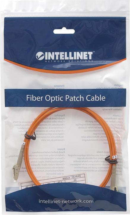 Produktbild Intellinet LWL Anschlusskabel LC/LC Multimode OM2 (CAT7, 5 m)
