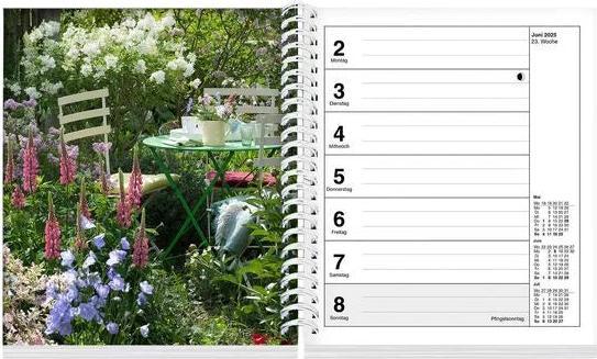 Immagine prodotto Calendario fotografico dei sogni del giardino 2025 (17 x 20 cm, Tedesco)