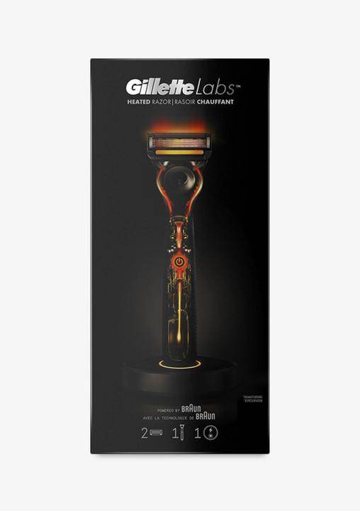 Actual product image Gillette Heated Razor shaver for men starter kit from GilletteLabs