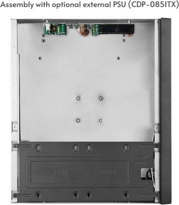 Actual product image Chieftec IX-06B-OP (mATX, Mini-ITX)