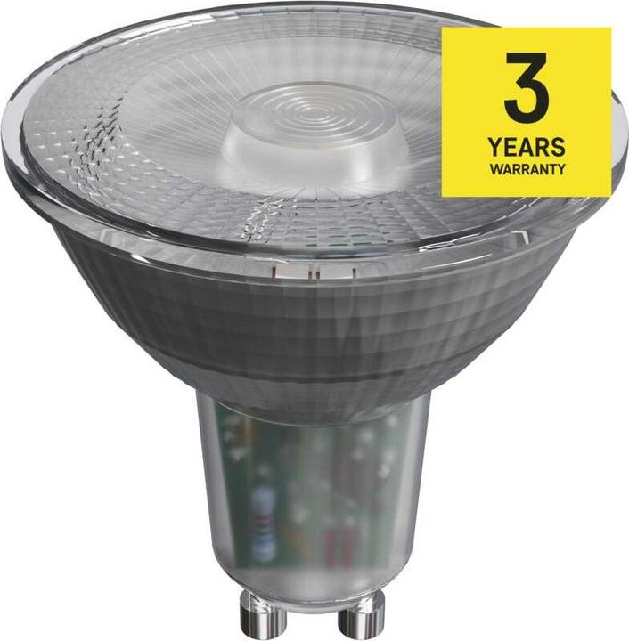 Actual product image Emos LED Zarówka lighting GU10, 230 V, 4.2 W, 333 lm, 4000 K, 30000 hrs, Classic MR16 52 x 50 x 50 mm (GU10, 4.20 W, 333 lm, 1 x, F)