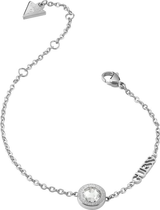Guess Modern steel bracelet Color My Day JUBB02246JWRH - Dimension: 14.5 - 18.5 cm - S (14.60 cm, Edelstahl)