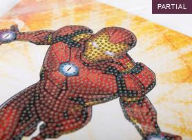 Produktbild Craft Buddy Ironman, Karte 18x18cm Crystal Art