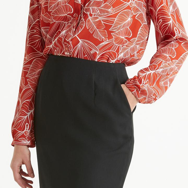 Actual product image Anne Weyburn Straight skirt (50)