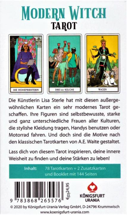 Produktbild Modern Witch Tarot (Deutsch) (Deutsch, Lisa Sterle, 2020)