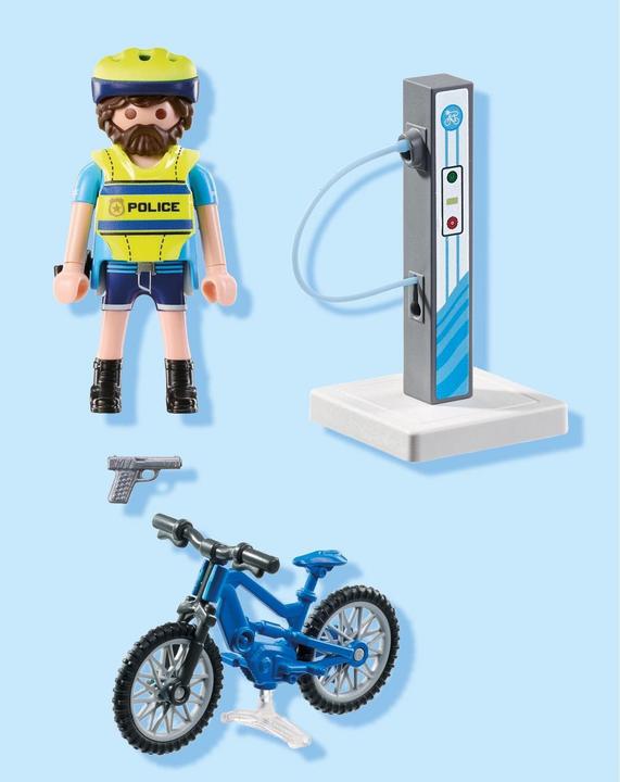 Actual product image Playmobil Police bicycle patrol (71732, Playmobil Action Heroes)