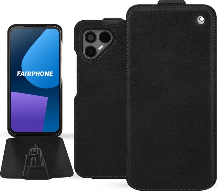 Actual product image Noreve Vertical leather shell (OnePlus 5)