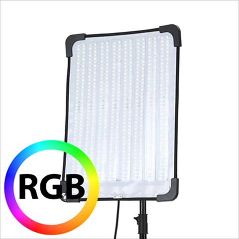 Actual product image Falcon Eyes Flexibel RGB LED Paneel Set RX-718 III-K2