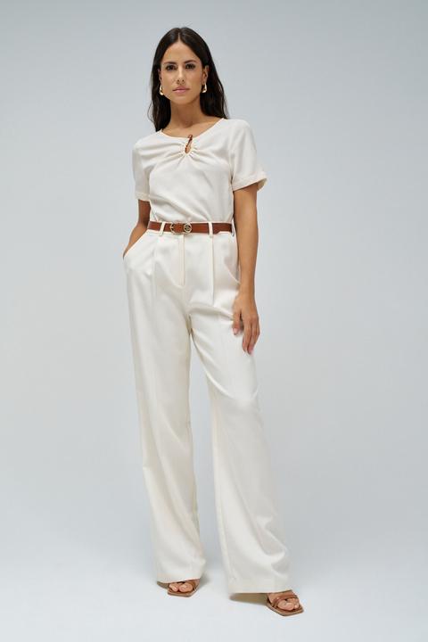 Actual product image Salsa Jeans Kurzarmbluse Shirt With Metal Detail (XS)