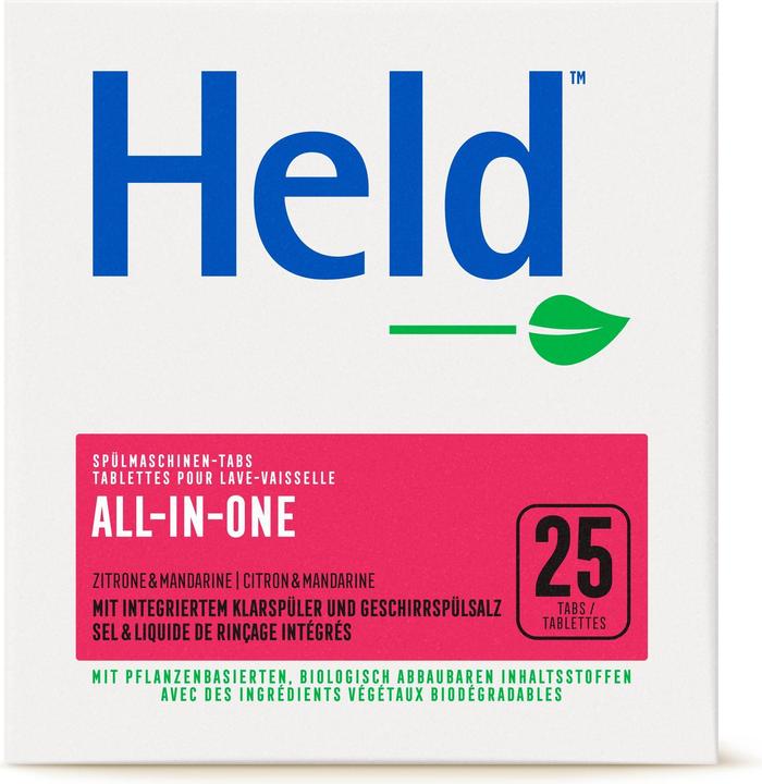 Held Geschirrspül-Tabs All in One (Tabs, 25 x)