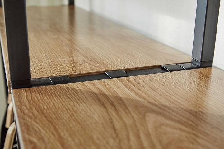Produktbild Möbilia 1 breites Regal, 1 schmales Regal (127.5 x 30 x 210 cm)