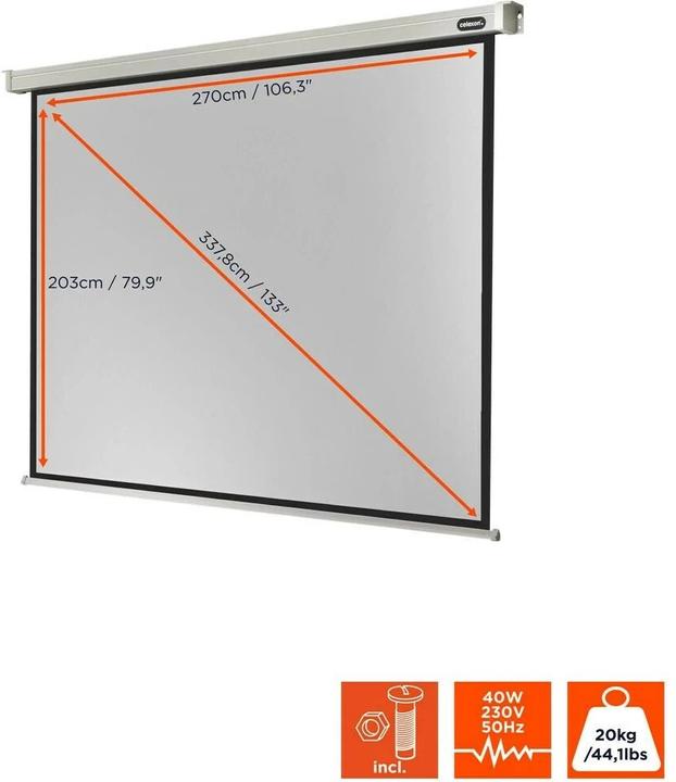 Image du produit Celexon Motor Professional, écran, 4:3 (133", 4:3)