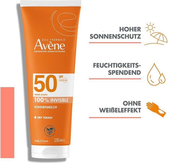 Produktbild Avène Sonnenmilch (Sonnenmilch, SPF 50, 250 ml)