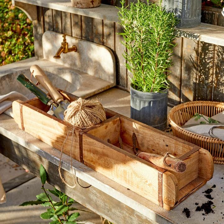 Image du produit Loberon Jardinière Dory marron (58 cm)