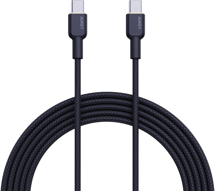 Image du produit Aukey Câble USB-C - USB-C, PD 60W, 1 m (1 m, USB 3.2 Gen 1)