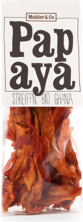 Actual product image Mahler & Co. Papaya Streifen (110 g)