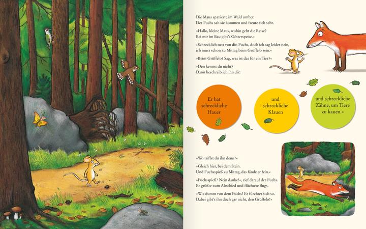 Immagine prodotto Der Grüffelo. Das Spiel- und Vorlesesebuch (Tedesco, Scheffler Axel, Julia Paperino, Monika Osberghaus, 2024)