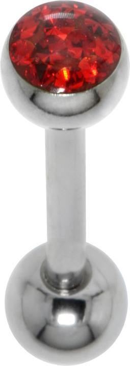 Produktbild Bijouteria Zungenpiercing (Kristall, Chirurgenstahl 316L, Epoxiharz)