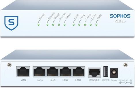 Produktbild Sophos RED 15 Appliance - mit multi-region power adapter