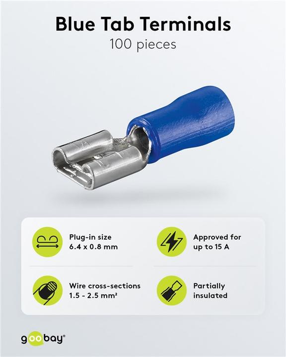 Immagine prodotto Goobay Presa piatta, blu