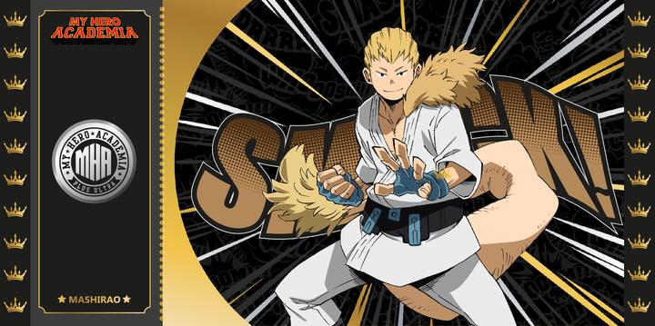 Actual product image Cartoon Kingdom My Hero Academia - Mashirao Ojiro Golden Tickets Black Edition