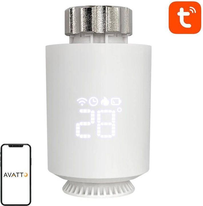 Image du produit Avatto Smart Thermostat Radiateur Vanne TRV06 Zigbee 3.0 Tuya
