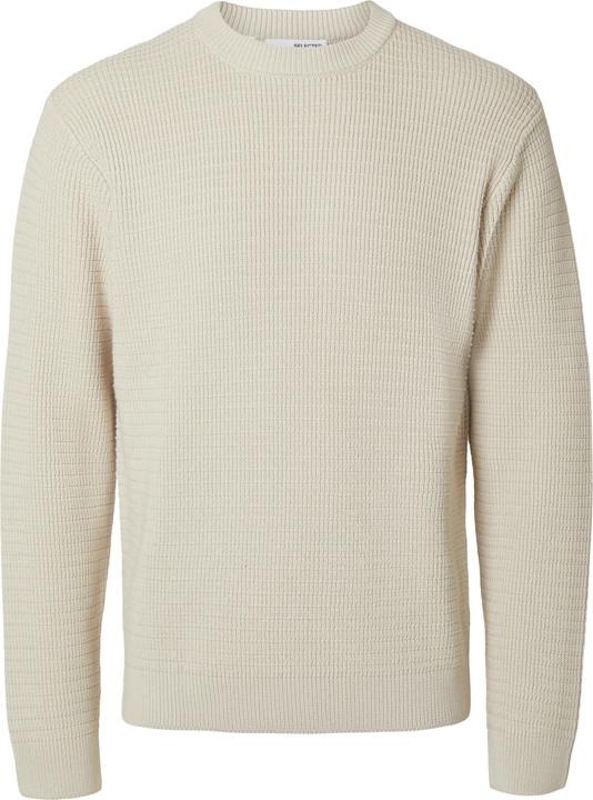 Actual product image Selected Homme Slhtheo Ls Knit Structure Crew Neck (L)