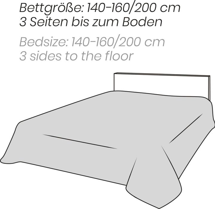 Produktbild Erwin Müller Tagesdecke (220 x 250 cm)