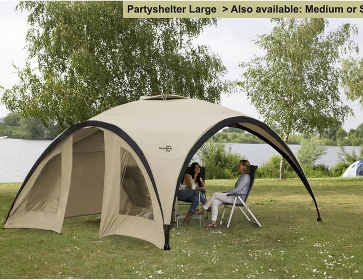 Actual product image Bo-Camp Party Shelter - Partytent Small - 3x3x2,18 Meter (300 cm, 300 cm)