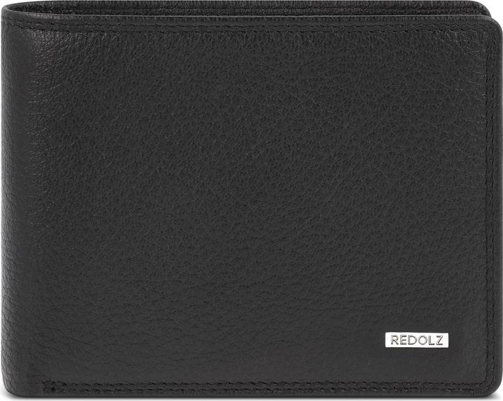Redolz Leather Essentials Geldbörse RFID Schutz Leder 12 cm
