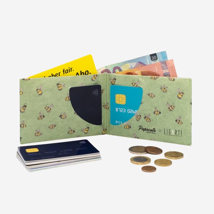 Paprcuts Portafoglio sicuro RFID - L'incontro | Ligarti Koop