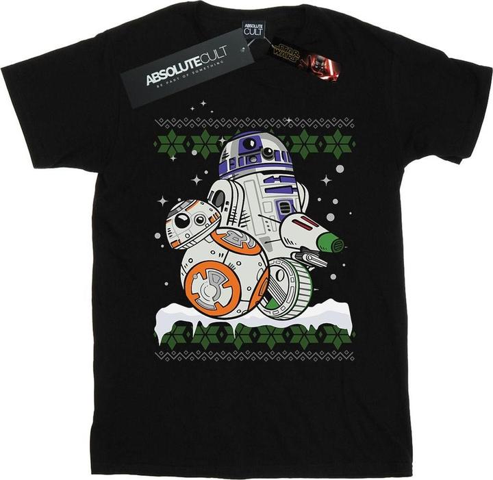 Produktbild Star Wars The Rise Of Skywalker Rolling This Christmas TShirt Jungen (152, 158)