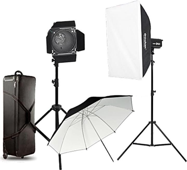 Immagine prodotto Godox Kit flash da studio DP600III-C (600 W, Set)