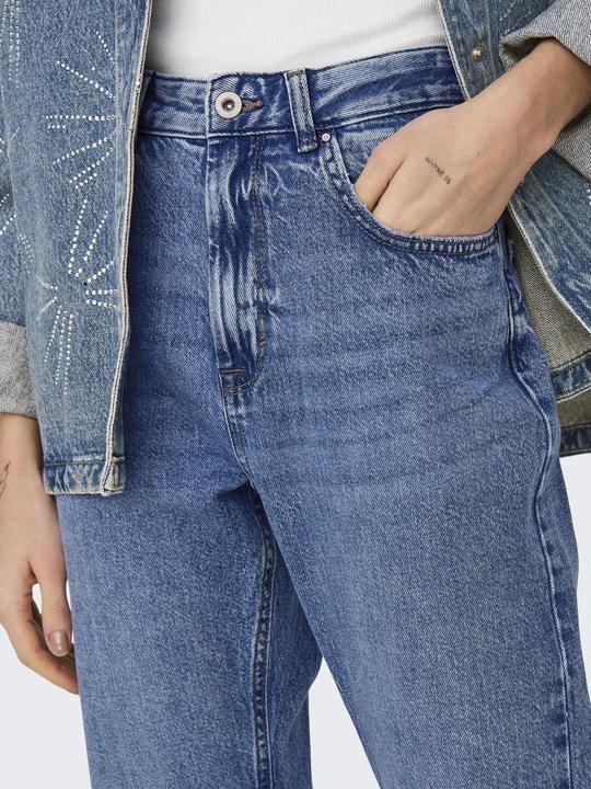 Actual product image Only ONLBILLIE High waist straight cut jeans Straight fit jeans (W30/L34)