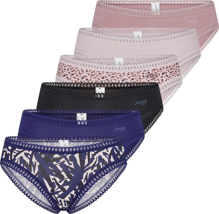 Immagine prodotto Sloggi Confezione da 6 mini slip GO Crush (XS, confezione da 6)